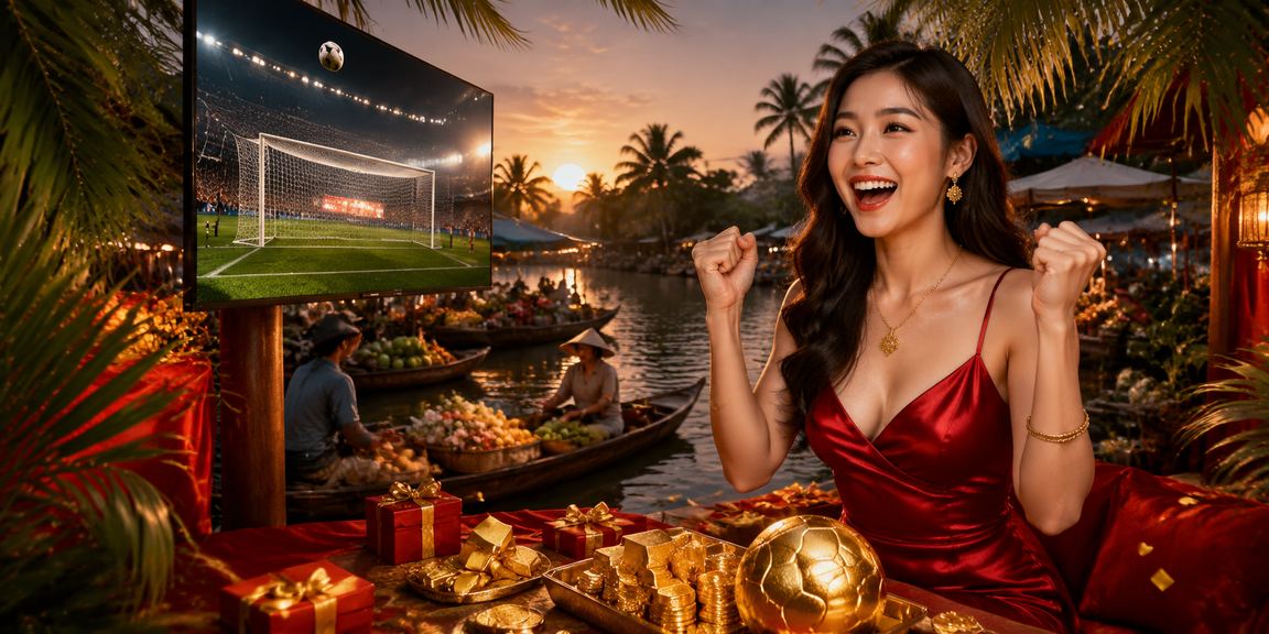 Người chơi tại Cần Thơ xem trận bóng đá và đặt cược kèo thể thao online