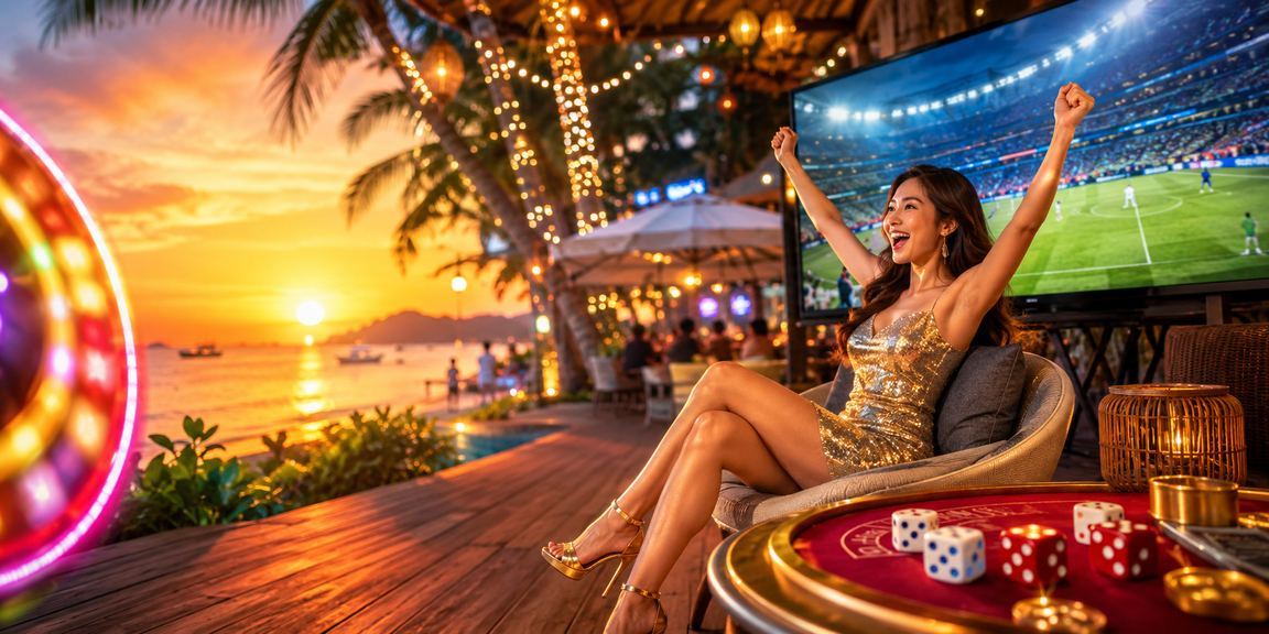 Cảnh chơi tái xỉu trên bãi biển Phú Quốc dưới ánh hoàng hôn